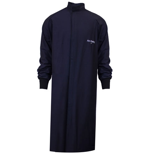 20 cal / CAT 2 Long Coat in 13 oz UltraSoft Navy